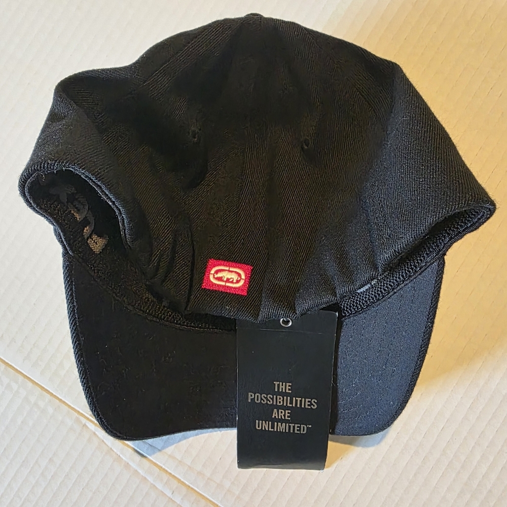Ecko Unltd. -  Black Logo Baseball Cap - SZ L/XL - Picture 2 of 6